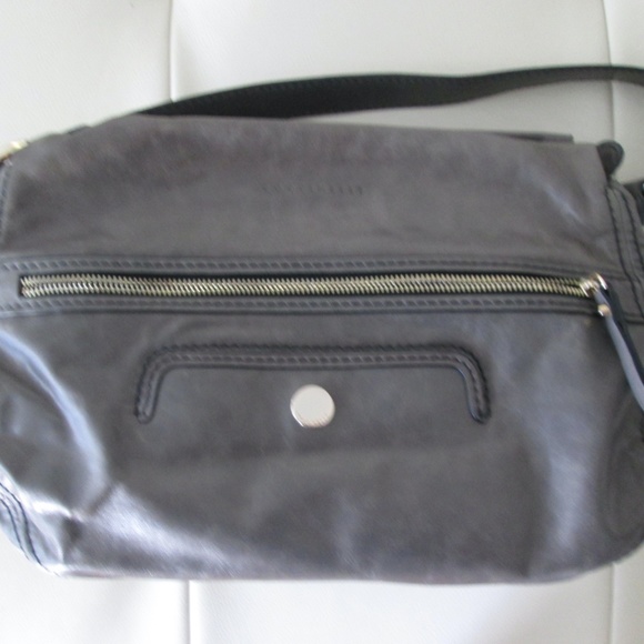 Coccinelle Gray Leather Bag - Picture 4 of 12